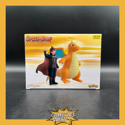 (IN STOCK) Bandai Pokemon Scale World Kanto Region Lance and Dragonite Figure