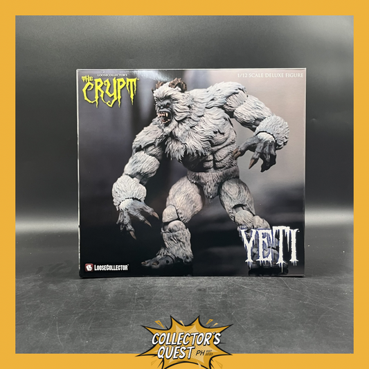 (IN STOCK) LC Loosecollector Studios The Crypt Yeti vs Big Foot: Yeti Action Figure