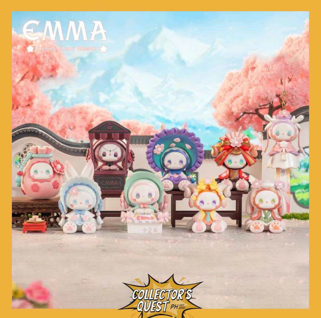 (IN STOCK) 52toys Emma Secret Forest Evening Cherry Blossom Blind Box Mini Figures
