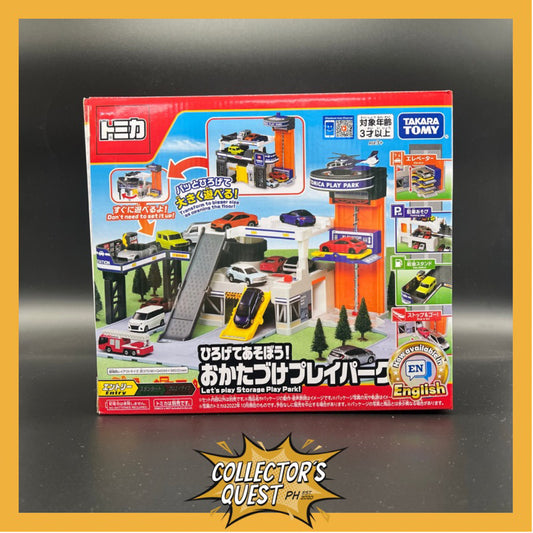 (IN STOCK) Takara Tomy Tomica Storage Playpark Set