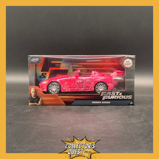 (IN STOCK) 97604 Jada Toys 1:24 Fast & Furious Suki's Honda S2000 Diecast Vehicle