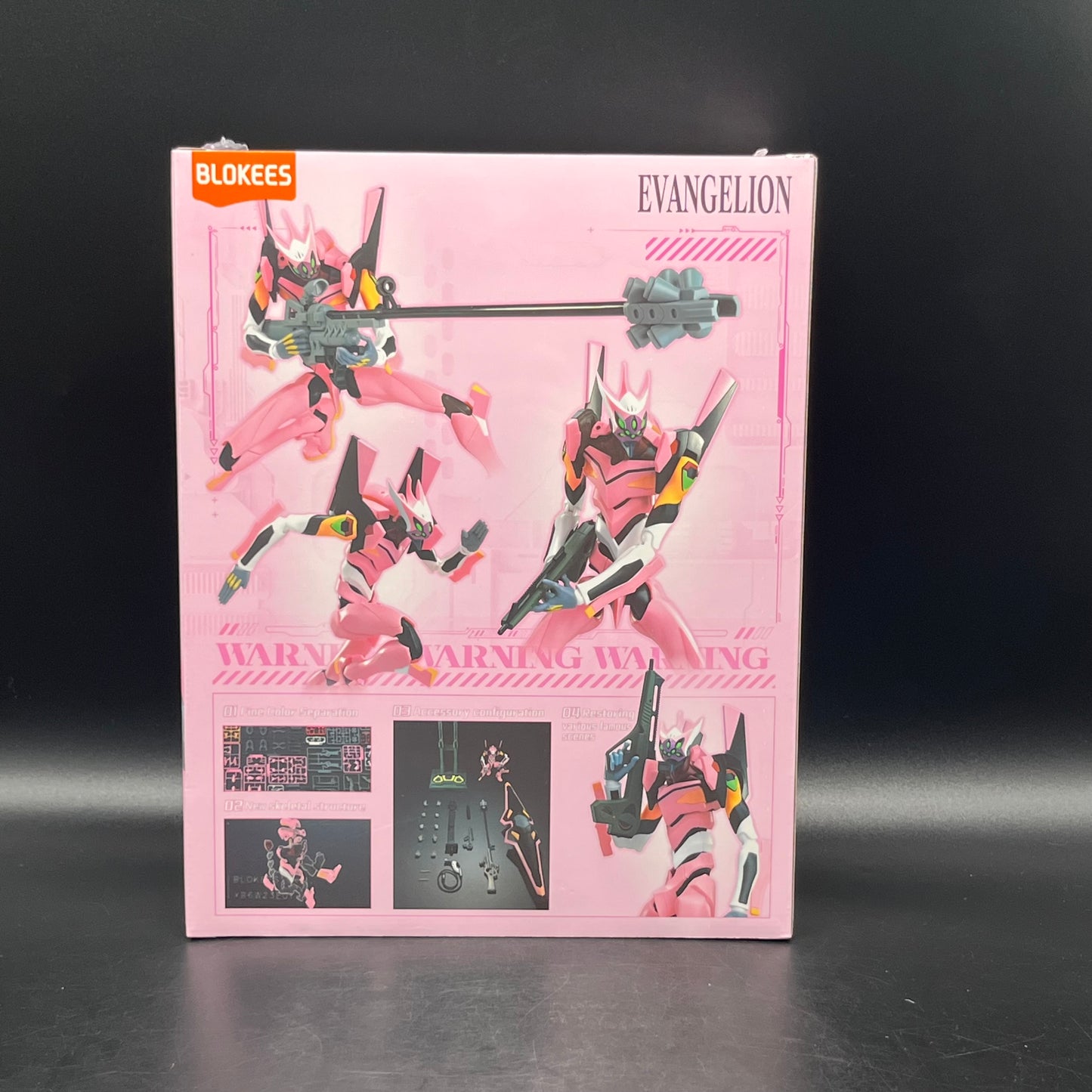 (IN STOCK) 73545 Blokees Action Edition Evangelion Production Model Action Figure Model Kit