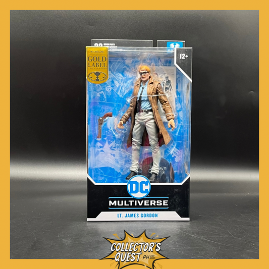 (IN STOCK) DC Multiverse Batman Year One James Gordon (Year One Part 4) (Gold Label) Action Figure