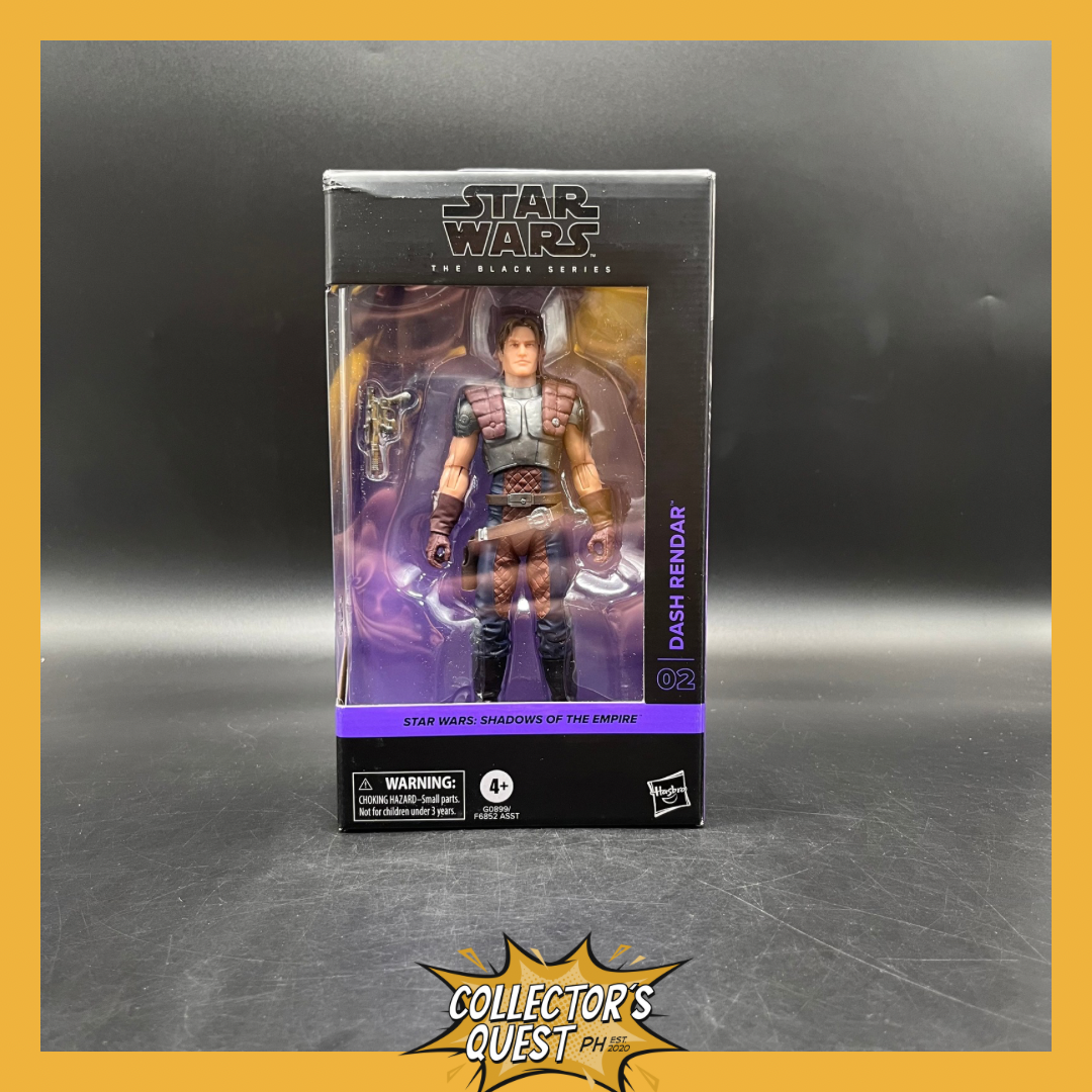 (IN STOCK) Star Wars Black Series Shadows of the Empire Dash Rendar Action Figure
