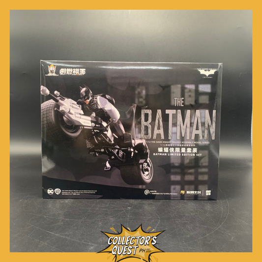 (IN STOCK) Modoking 1/12 Scale The Dark Knight Batman with Batpod Set