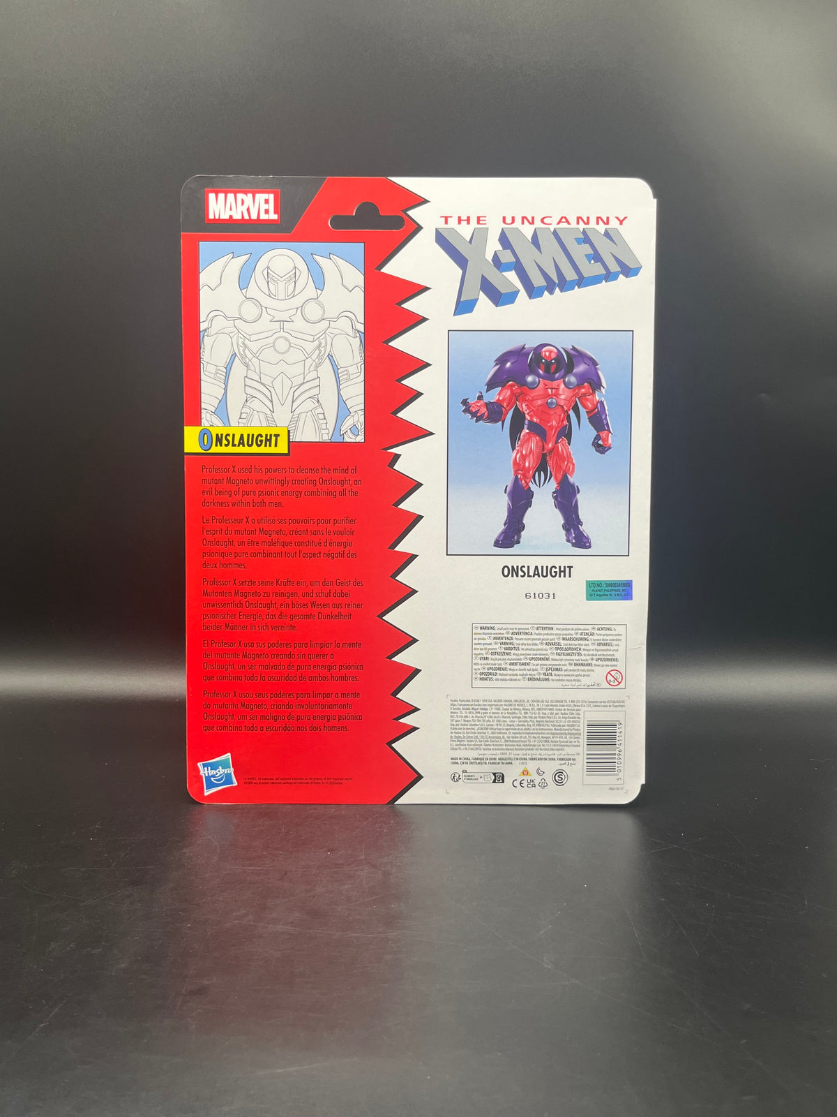 (IN STOCKS) Marvel Legends Retro Cardback X-Men Onslaught Action Figure