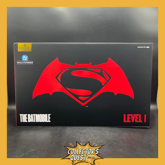 (IN STOCK) (LEVEL 1) Mcfarlane Drawing Board Zack Snyder’s Justice League Batman V Superman Batman Batmobile