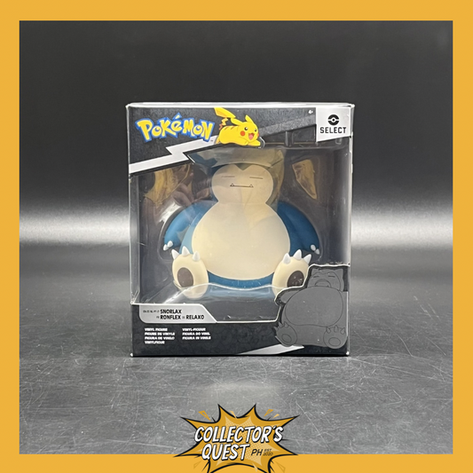 (IN STOCK) Pokémon Select Series Snorlax Vinyl Battle Figure