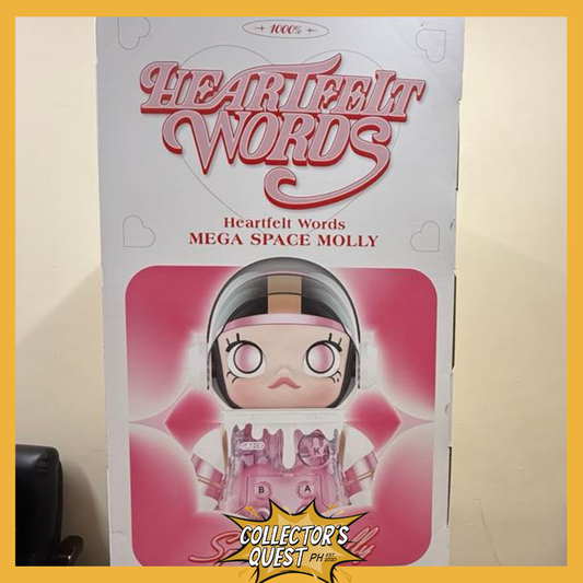 (IN STOCK)(SB) POPMART Space Molly 1000% Heartfelt Words