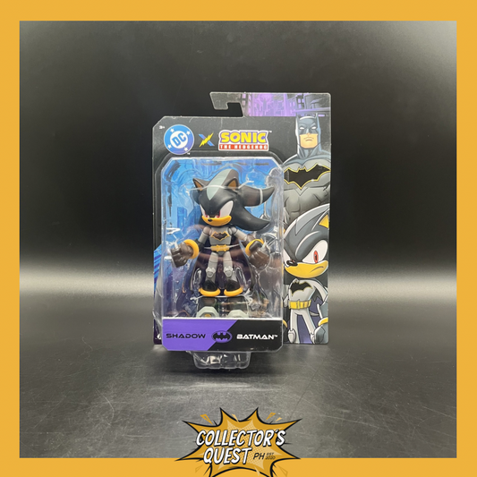 (IN STOCK) Jakks Pacific Sonic the Hedgehog x DC Comics Shadow as Batman 5-inch Action Figure