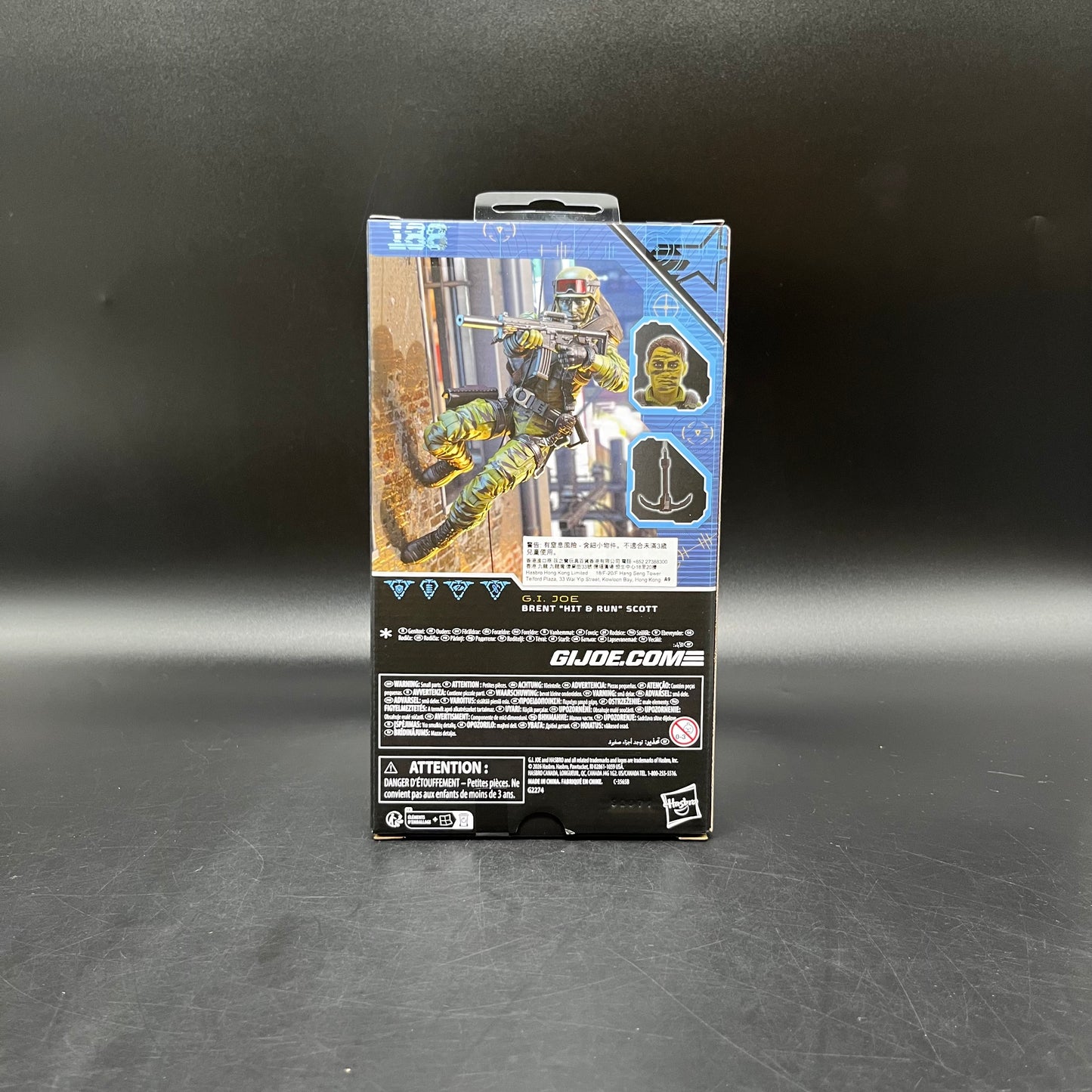 (IN STOCK) G.I. Joe Classified Series #188, Brent “Hit & Run” Scott Action Figure