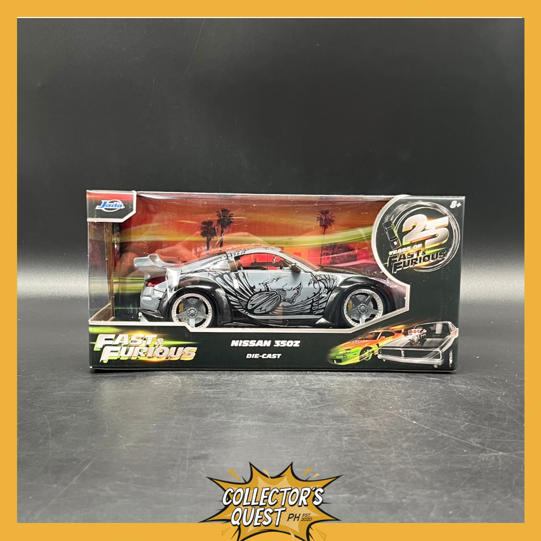 (IN STOCK) 97172 JADA Toys 1:24 Scale Fast & Furious Tokyo Drift DK's Nissan 350z Diecast Vehicle (25th Anniversary Release)
