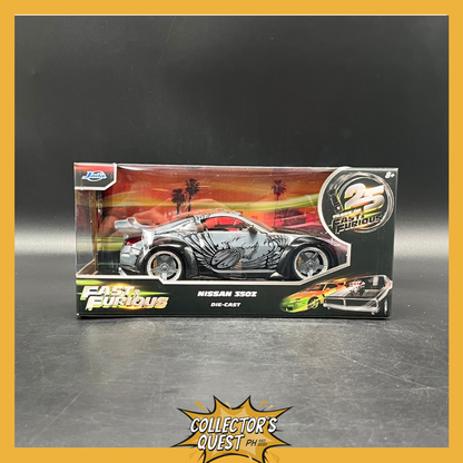 (IN STOCK) 97172 JADA Toys 1:24 Scale Fast & Furious Tokyo Drift DK's Nissan 350z Diecast Vehicle (25th Anniversary Release)
