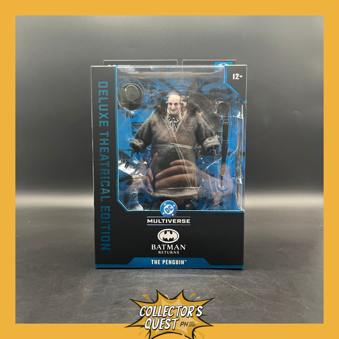 (IN STOCK) Mcfarlane DC Theatrical Deluxe 7in Wave 2 - Penguin (Batman Returns) Action Figure