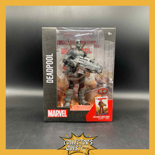 (IN STOCK) Mcfarlane Toys Marvel Collection 1:6th WV5- Deadpool (Deadpool #1)(Platinum) Statue