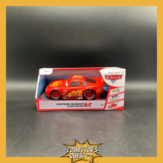 (IN STOCK) 32232 Jada Toys 1:24 Scale Disney Pixar Cars Lightning Mcqueen Radio Control Remote Control Vehicle