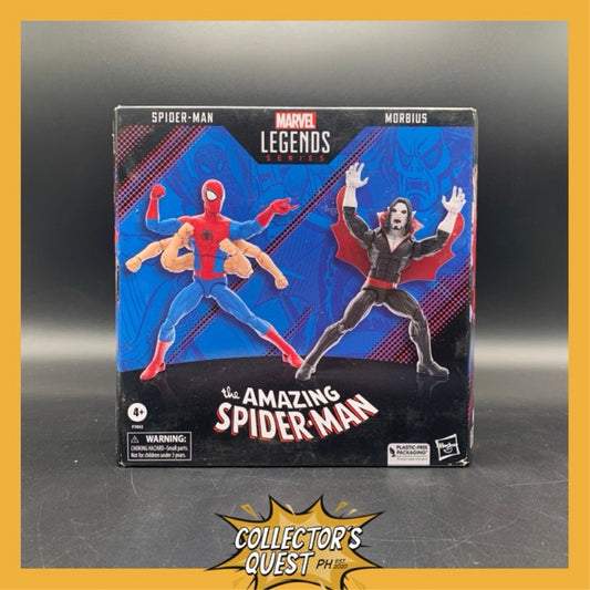 (IN STOCK) Marvel Legends The Amazing Spider-Man Spider-Man & Morbius 2 Pack Action Figure