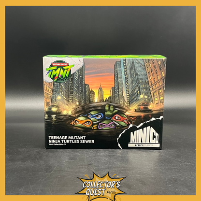 (IN STOCK) Iron Studios MINICO TMNT Teenage Mutant Ninja Turtles Movie Sewer SDCC Exclusive Vinyl Set