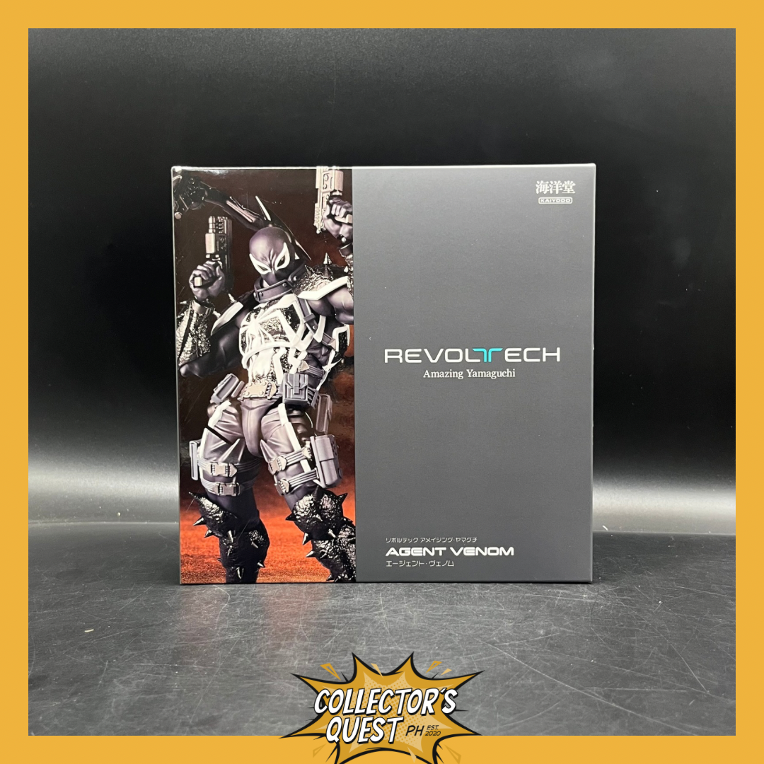 (IN STOCK) KAIYODO Amazing Yamaguchi Agent Venom (Re-offer) Action Figure