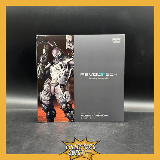 (IN STOCK) KAIYODO Amazing Yamaguchi Agent Venom (Re-offer) Action Figure