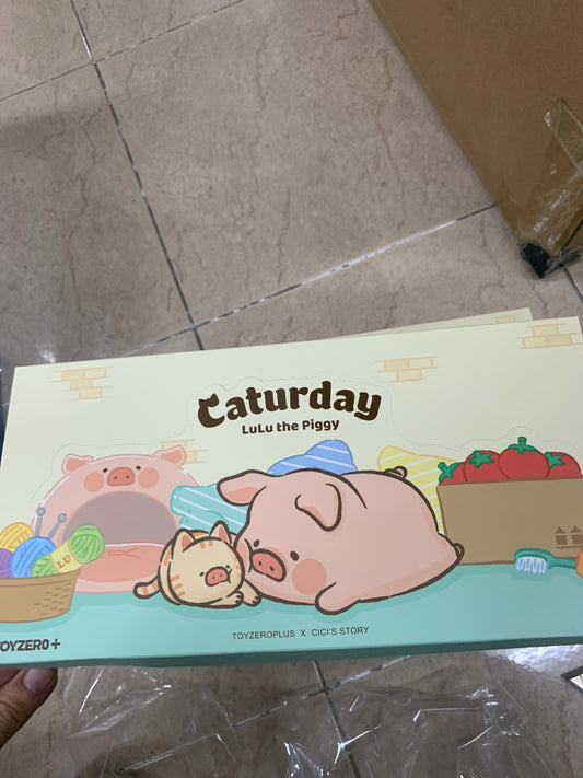 (IN STOCK) LULU the Piggy Caturday Series