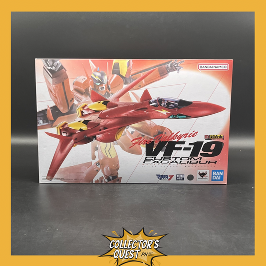 (IN STOCK) Bandai Tamashii Nations Macross 7 DX Chogokin VF-19 CUSTOM FIRE VALKYRIE