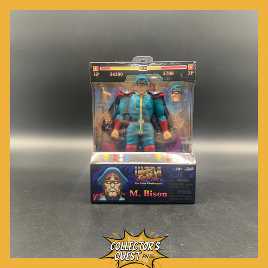 (IN STOCK) Jada Toys Street Fighter M. Bison (Player 2) BBTS Exclusive Action Figure