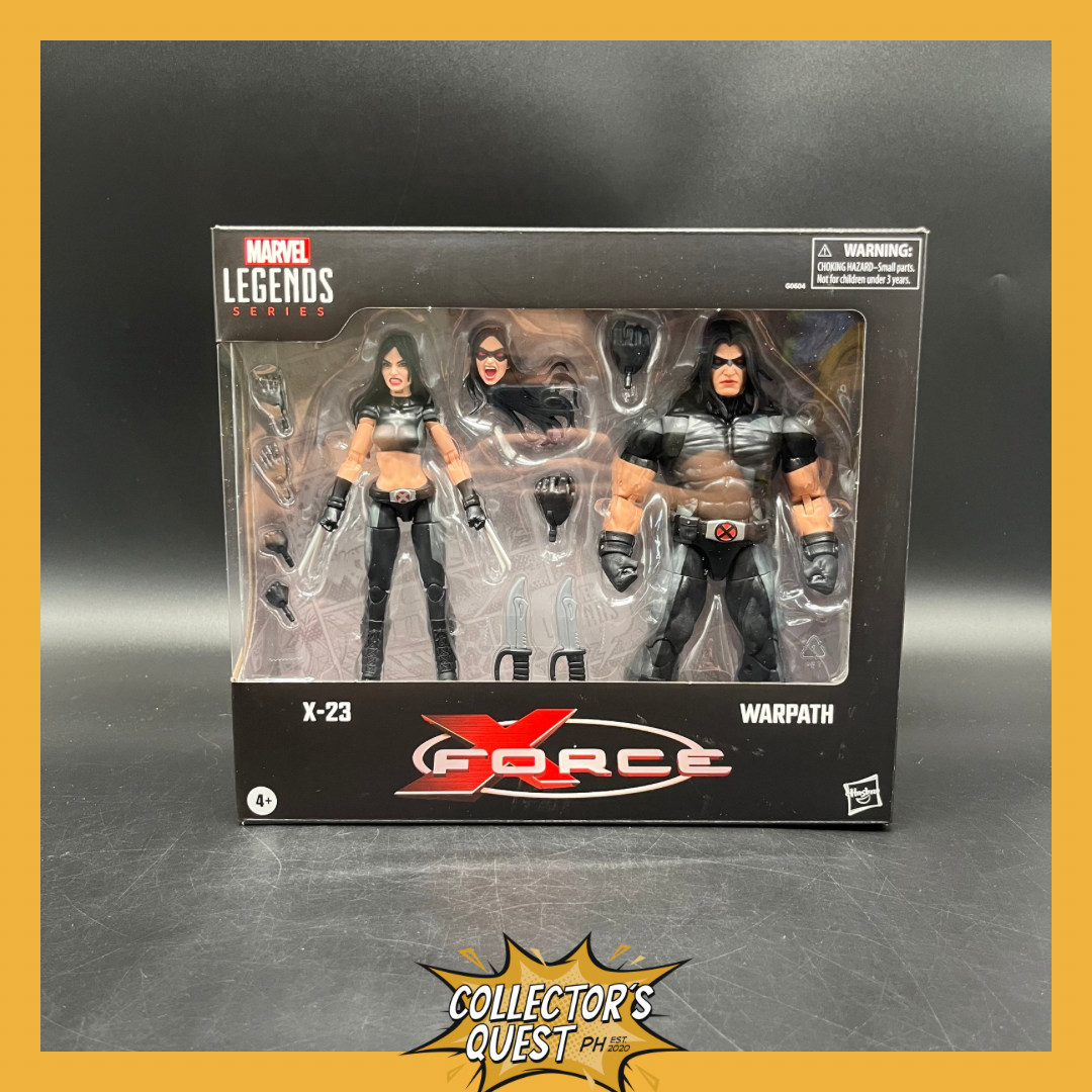 (IN STOCK) Marvel Legends Series X-Force X-23 & Warpath 2-pack Action Figure