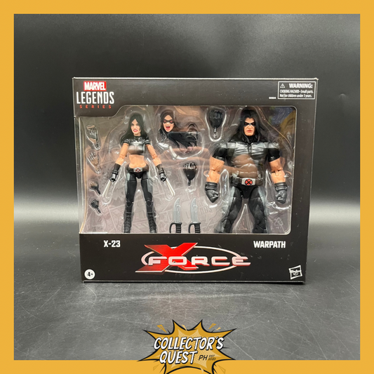 (IN STOCK) Marvel Legends Series X-Force X-23 & Warpath 2-pack Action Figure