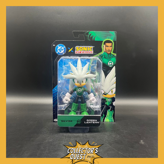 (IN STOCK) Jakks Pacific Sonic x DC: 5in Silver x Green Lantern Figure