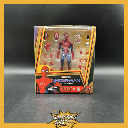(IN STOCK) MAFEX No. 262 Spiderman No Way Home Spider-man New Red & Blue Suit Action Figure