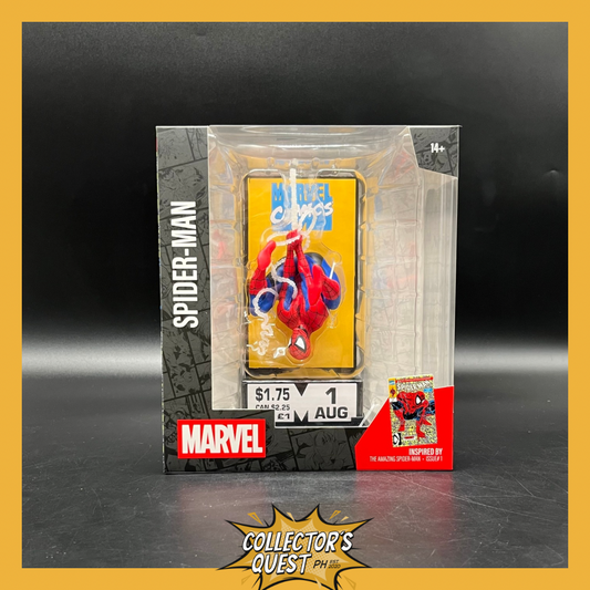 (IN STOCK) Mcfarlane Toys Marvel Collection 1/10 Scale Spiderman (Corner Box) Posed Statue