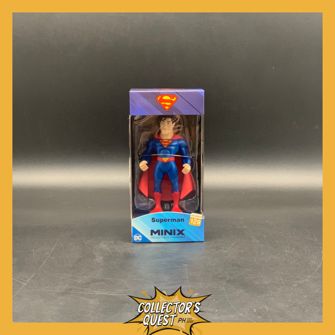 IN STOCK) MINIX Collectible DC Comics #129 Superman Figurine IN STOCK) MINIX Collectible DC Comics #129 Superman Figurine