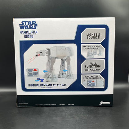 (IN STOCK) 36975 JADA Toys Star Wars Mandalorian & Grogu AT-RT Walker RC Radio Control Mandalorian & Grogu Set
