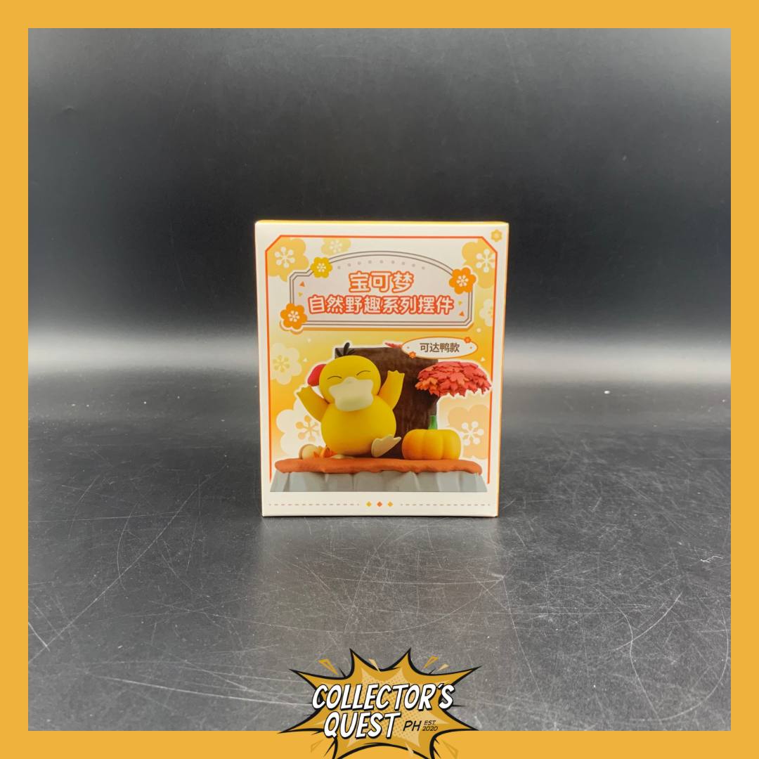 (IN STOCK) Pokemon Wild Nature Series Ornaments Psyduck Figure