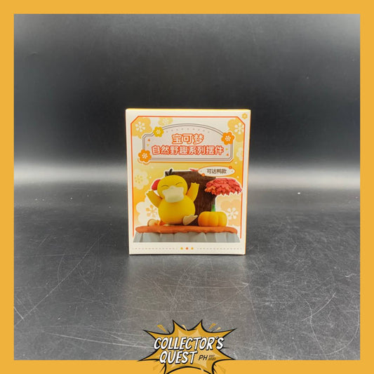 (IN STOCK) Pokemon Wild Nature Series Ornaments Psyduck Figure