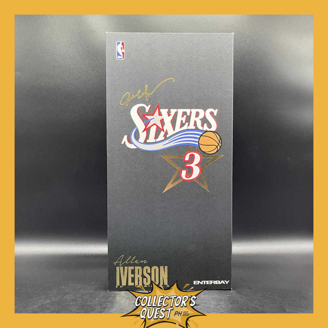 (IN STOCK) ENTERBAY NBA Philadelphia 76ers Allen Iverson 1/6 Scale Real Masterpiece Action Figure