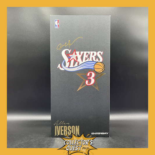 (IN STOCK) ENTERBAY NBA Philadelphia 76ers Allen Iverson 1/6 Scale Real Masterpiece Action Figure