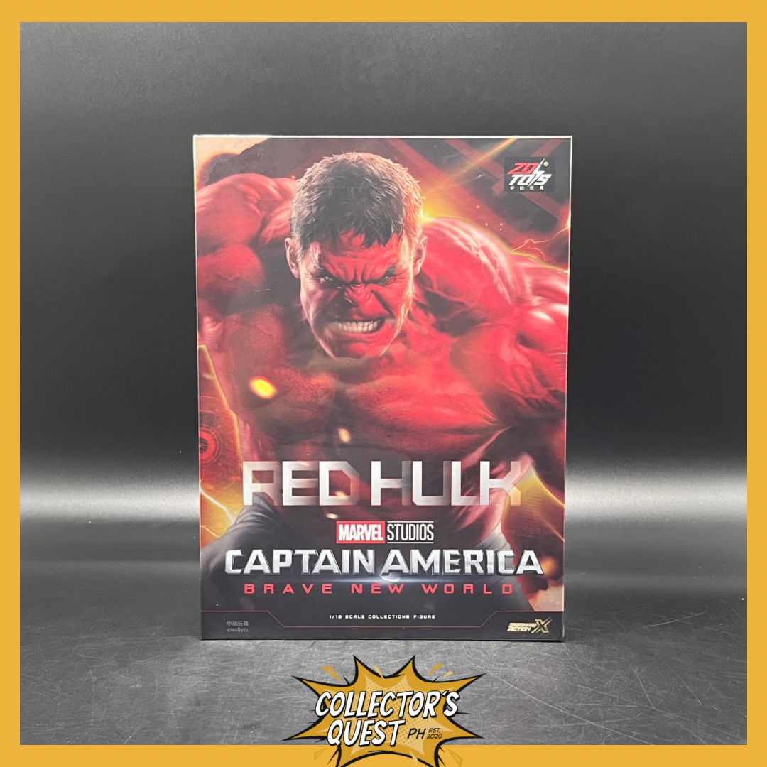 (IN STOCK) ZD Toys Captain America Brave New World Harrison Ford Red Hulk Action Figure