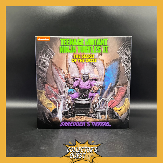 (IN STOCK) NECA Teenage Mutant Ninja Turtles TMNT 2 Secret of the Ooze Diorama - Shredder’s Throne