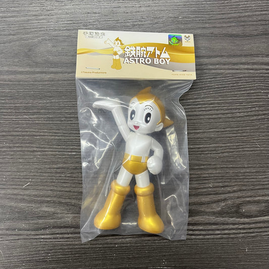 (IN STOCK) Hung Hing Toys Astro Boy Collection Welcome (Pearl Gold) Vinyl Figure