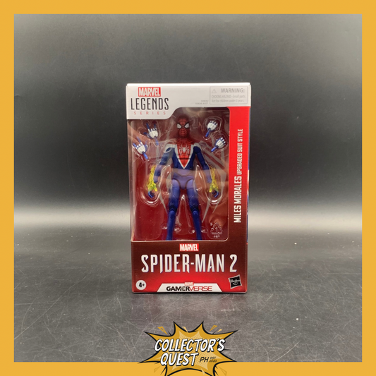 (IN STOCK) Marvel Legends Spiderman 2 Gamerverse Miles Morales Upgraded Finale Suit Action Figure