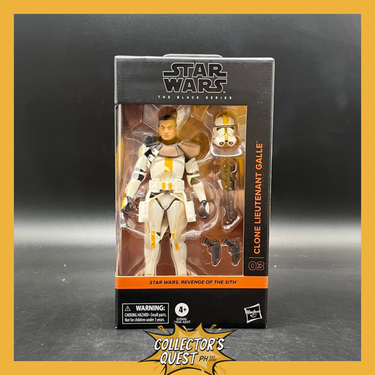 (IN STOCK) STAR WARS The Black Series Clone Lieutenant Galle Action Figure