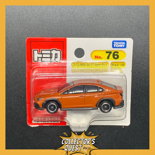 (IN STOCK) Takara Tomy Scale 1/62 No. 76 WRX S4 STI Sport R Ex