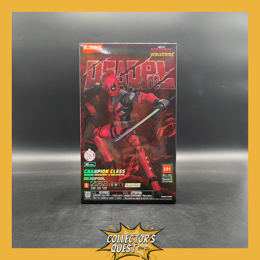 (IN STOCK) 81116 Blokees Marvel Heroes - Champion Class CC04 Deadpool Figure