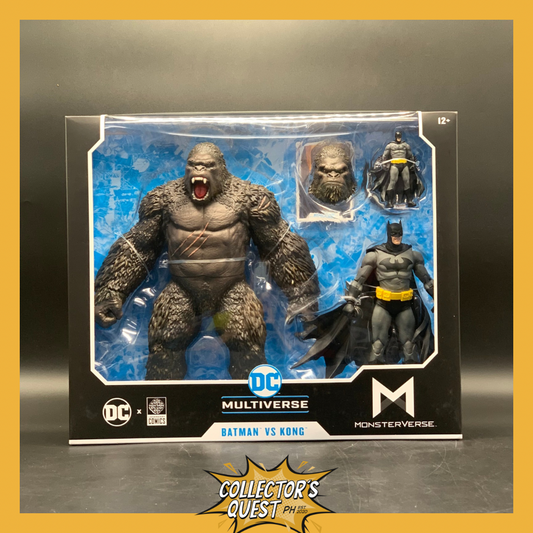 (IN STOCK) DC Multiverse Justice League Monsterverse Batman vs King Kong 2-Pack Action Figure Set