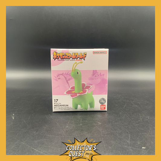 (IN STOCK) Pokemon Scale World Johto Region Meganium Figure