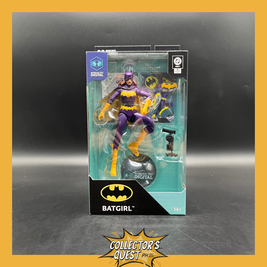 (IN STOCK) DC Mcfarlane Digital 7in Wave 6 Batgirl (Purple Costume) Action Figure