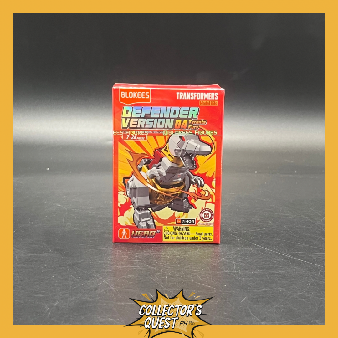 (IN STOCK) 71404 Blokees Transformers Tyrant Fury Figure