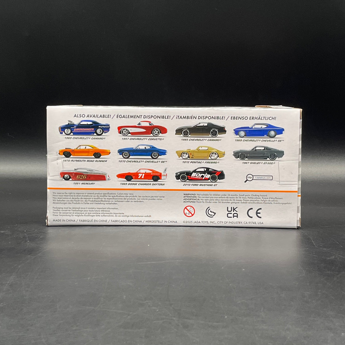 (IN STOCK) 36460 Jada Toys 1:24 Bigtime Muscle 1987 Buick Grand National Diecast Vehicle